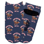 Western Ranch Adult Ankle Socks (Personalized)
