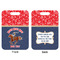 Western Ranch Aluminum Luggage Tag (Front + Back)