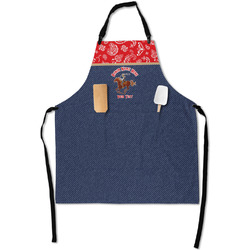 Western Ranch Apron With Pockets w/ Name or Text