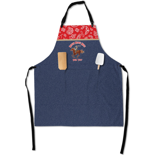 Custom Western Ranch Apron With Pockets w/ Name or Text