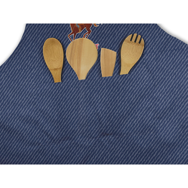 Western Ranch Apron - Pocket Detail with Props
