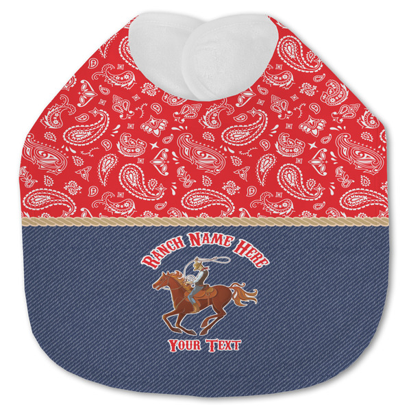 Western Ranch Baby Bib - AFT closed