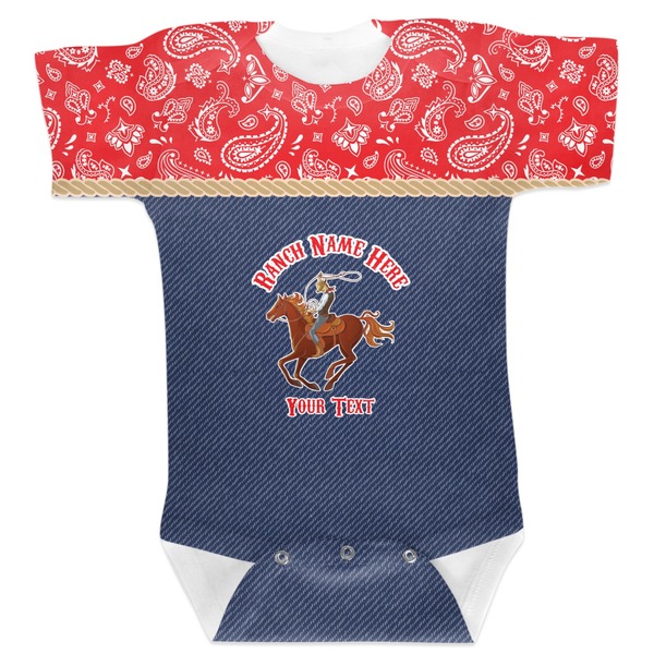 Custom Western Ranch Baby Bodysuit 6-12 (Personalized)