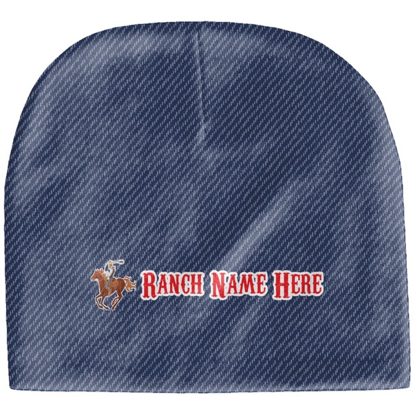Custom Western Ranch Baby Hat (Beanie) (Personalized)