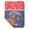 Western Ranch Baby Sherpa Blanket - Corner Showing Soft