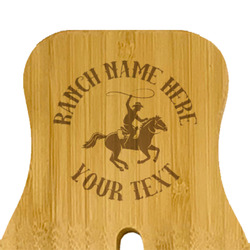 Western Ranch Bamboo Salad Mixing Hand (Personalized)