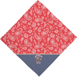Western Ranch Dog Bandana Scarf w/ Name or Text
