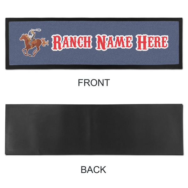 Western Ranch Bar Mat - Large - APPROVAL