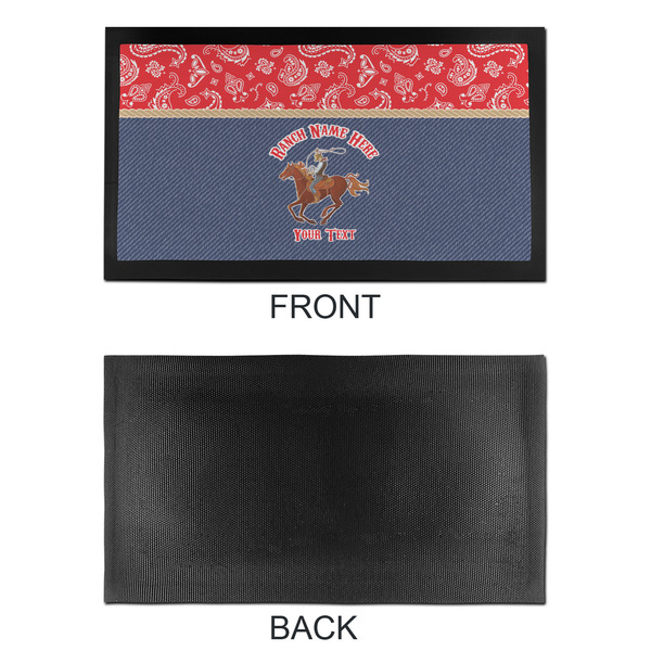 Western Ranch Bar Mat - Small - APPROVAL