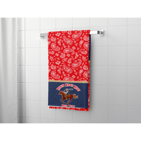 Western Ranch Bath Towel - LIFESTYLE