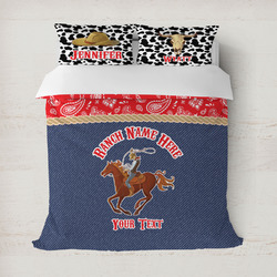 Western Ranch Duvet Cover Set - Full / Queen (Personalized)