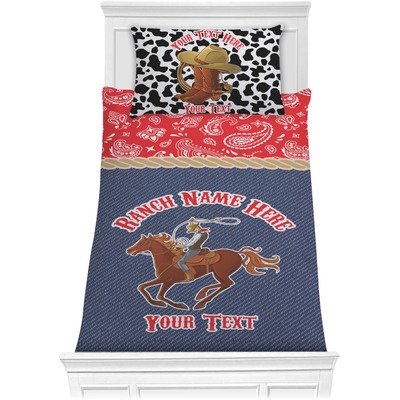 Western Ranch Comforter Set - Twin XL (Personalized)