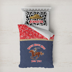 Western Ranch Duvet Cover Set - Twin XL (Personalized)