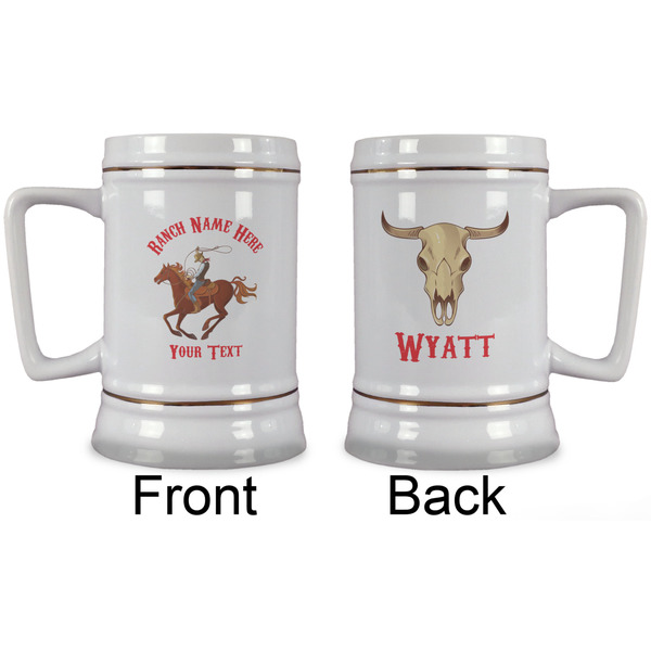 Western Ranch Beer Stein - Approval