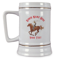 Western Ranch Beer Stein (Personalized)