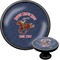Western Ranch Black Custom Cabinet Knob (Front and Side)