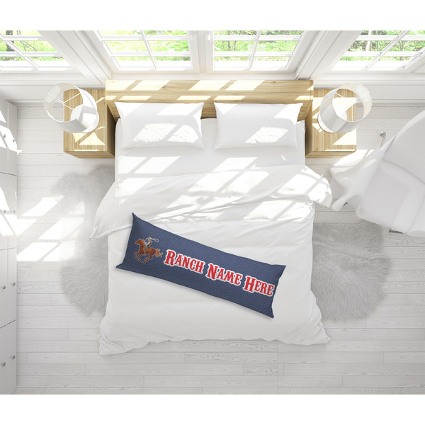 Western Ranch Body Pillow - LIFESTYLE