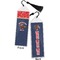 Western Ranch Bookmark with tassel - Front and Back