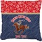 Western Ranch Burlap Pillow 24"