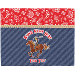 Western Ranch Woven Fabric Placemat - Twill w/ Name or Text