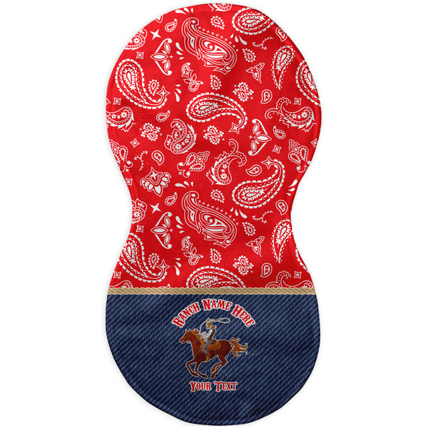 Western Ranch Burp Peanut Shaped Flat