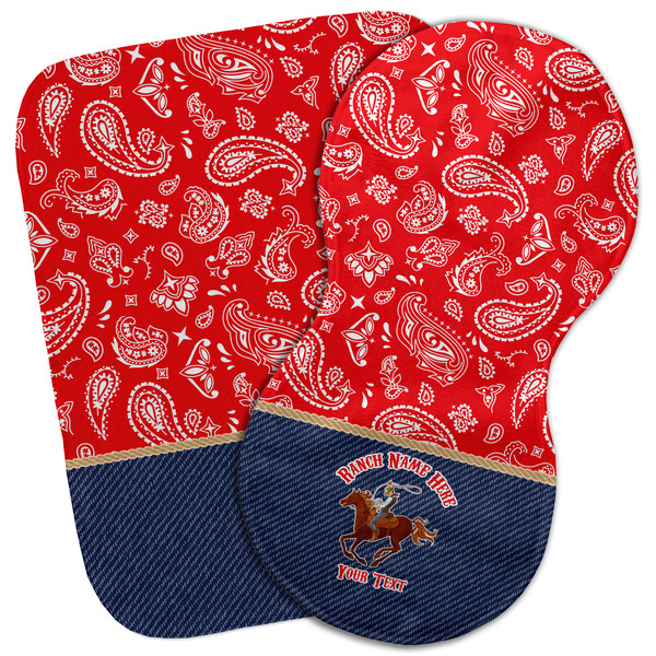 Custom Western Ranch Burp Cloth (Personalized)