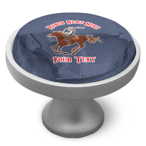 Custom Western Ranch Cabinet Knob (Personalized)