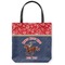 Western Ranch Canvas Tote Bag - Small - 13"x13" (Personalized)