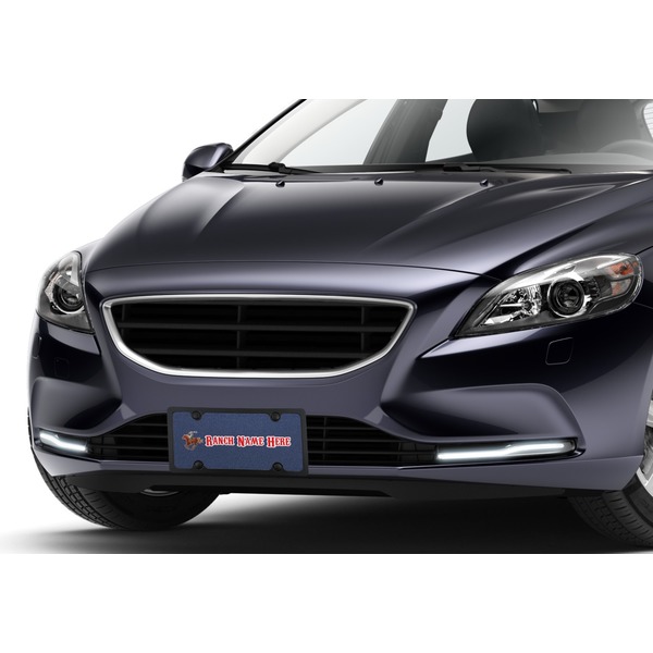 Western Ranch Car License Plate Lifestyle