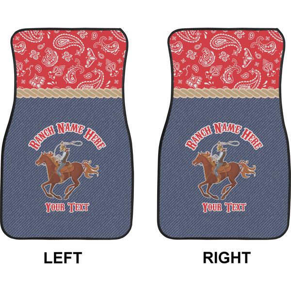 Western Ranch Car Mat Front - Approval
