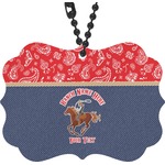 Western Ranch Rear View Mirror Decor (Personalized)