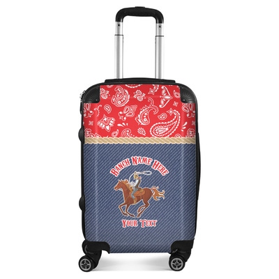 Western Ranch Suitcase (Personalized)