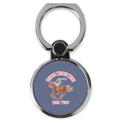 Western Ranch Cell Phone Ring Stand & Holder (Personalized)