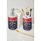 Western Ranch Ceramic Bathroom Accessories - LIFESTYLE (toothbrush holder & soap dispenser)