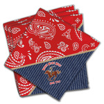 Western Ranch Cloth Napkins (Set of 4) (Personalized)