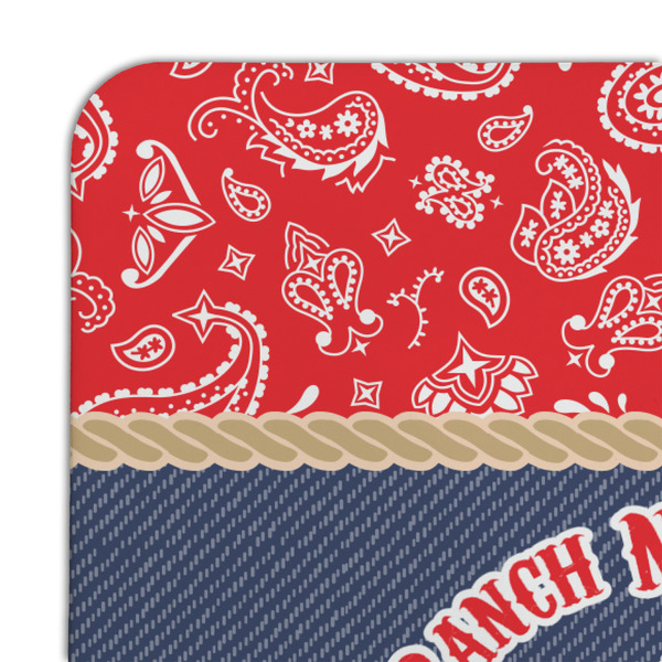 Western Ranch Coaster Set - DETAIL