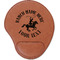 Western Ranch Leatherette Mouse Pad with Wrist Support (Personalized)