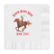 Western Ranch Embossed Decorative Napkins (Personalized)