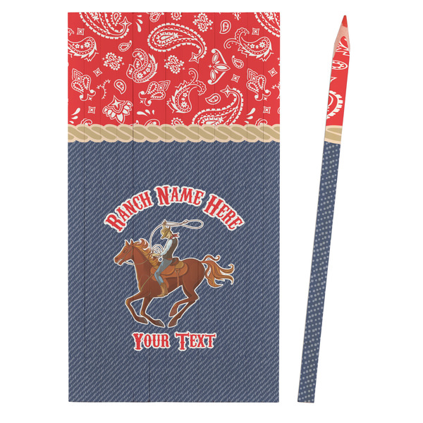 Western Ranch Colored Pencils - Front View