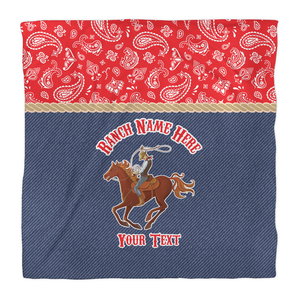 Western Ranch Comforter - Queen - Front