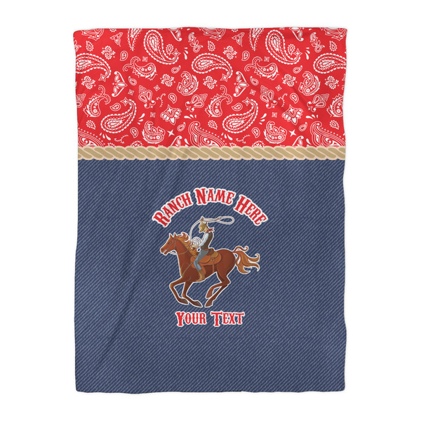 Western Ranch Comforter - Twin XL - Front