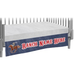 Western Ranch Crib Skirt (Personalized)