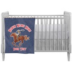 Western Ranch Crib Comforter / Quilt (Personalized)