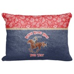 Western Ranch Decorative Baby Pillowcase - 16"x12" (Personalized)