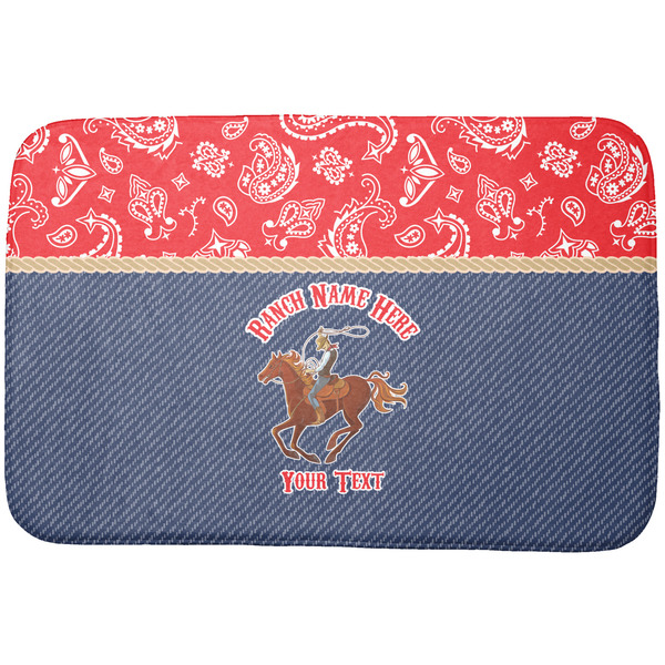 Custom Western Ranch Dish Drying Mat (Personalized)