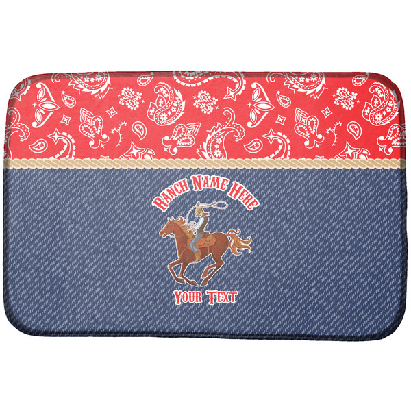Custom Western Ranch Dish Drying Mat (Personalized)