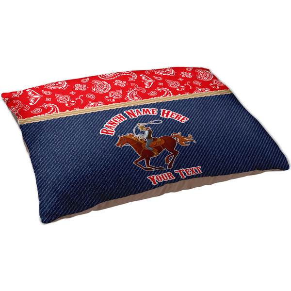 Western Ranch Dog Bed - Large