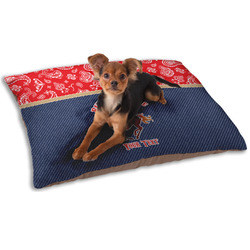 Western Ranch Dog Bed - Small w/ Name or Text