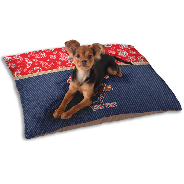 Western Ranch Dog Bed - Small LIFESTYLE