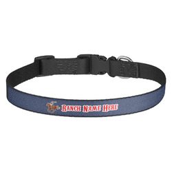 Western Ranch Dog Collar (Personalized)